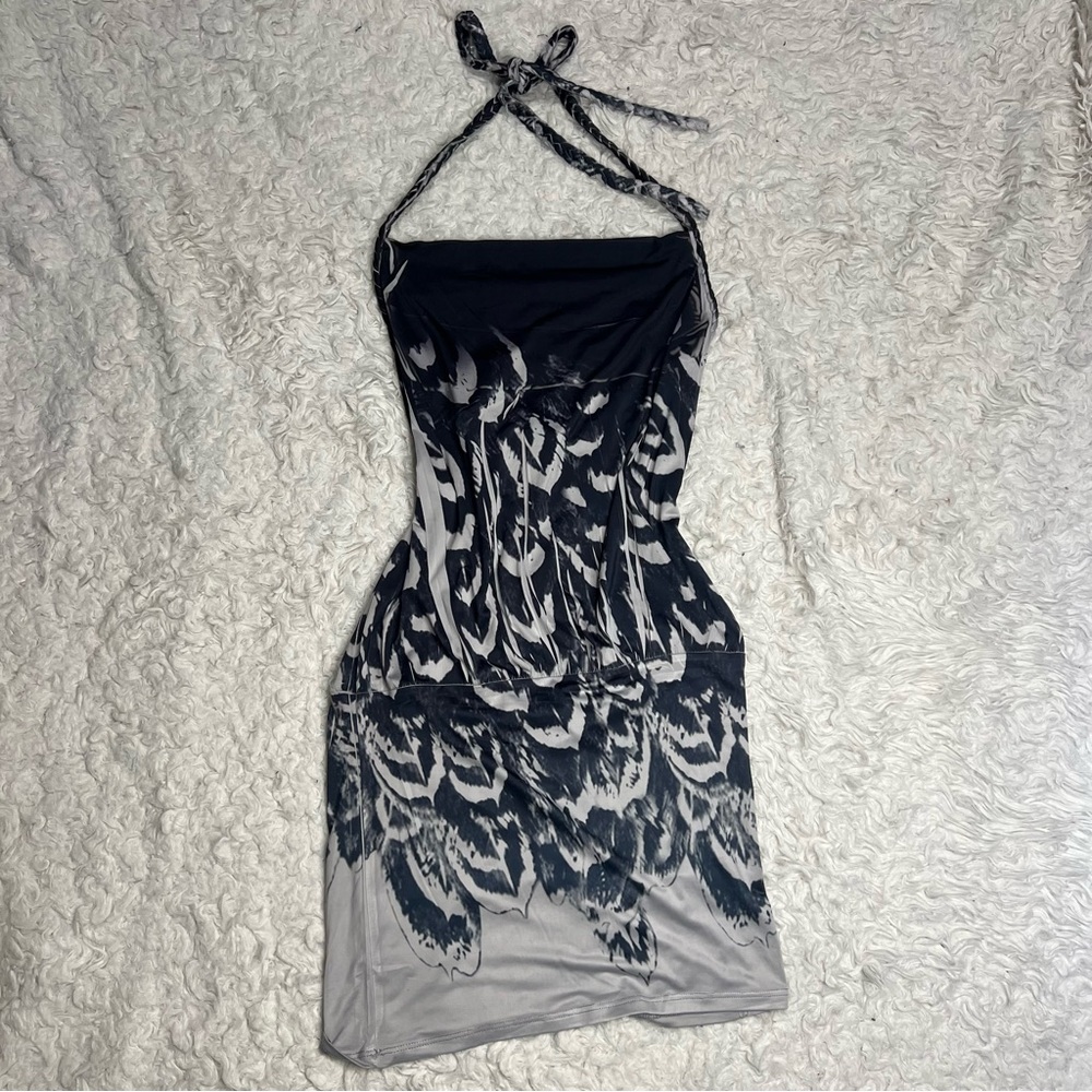 Y2K Halter Neck Dress